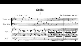 Й. Г. Райнбергер - Сюита для органа, скрипки и виолончели op. 149 - Херрик, Баррит, Лестер