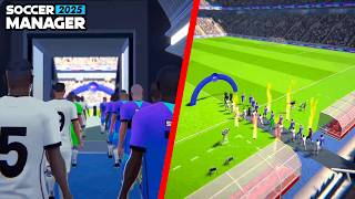 THE EXCITING SOCCER MANAGER 2025 ENTRANCE ANIMATION