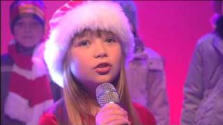 Britain's Got Talent star Connie Talbot sings a Xmas song live on GMTV