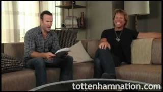 Jon Bon Jovi talks Tottenham Hotspur!!!