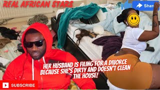 Her Husband Is Filing For A Divorce Because She’s Dirty And Doesn’t Clean The House!