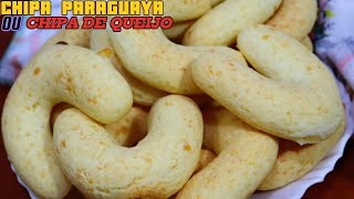 CHIPA: Receita de chipa paraguaia para tomar com café ou lanche da tarde. Deliciosa chipa de queijo.