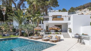 Bohemian-Chic Mediterranean Villa with Views Over Ibiza’s Old Town