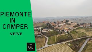 Langhe in Camper. Neive parcheggio camper con carico e scarico gratuito.