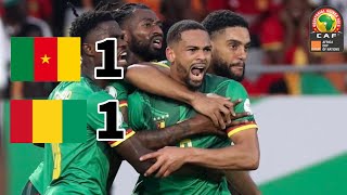 Cameroon Vs Guinea 1-1 Highlights | AFCON