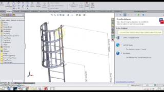 Caged Ladder Solidworks_Part1