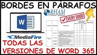 ✅💥🔥Crear una TABLA DE INDICADORES en Word | Tablas con celdas de diferentes tamaño (EJERCICIO 23)