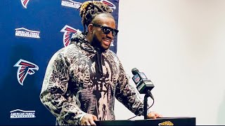 Cordarrelle Patterson “This is my shit” on what he yelled to Mike Davis after second touchdown