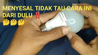 Perbaiki lampu Philips hanya dengan sehelai kabel. 💯% BERHASIL ‼️