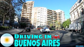 Driving in Buenos Aires | from Almagro to Palermo