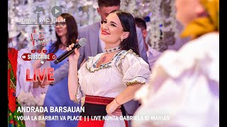 Andrada Barsauan -  Voua la barbati va place - Colaj Live Nunta 2021