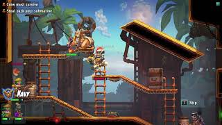 Exploring the Great Sea & Defeating Enemy Bases in SteamWorld Heist II - Gameplay (No Commentary)