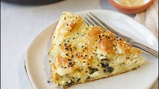 Spinach Borek | Spinach borek spiral | spinach filo spiral