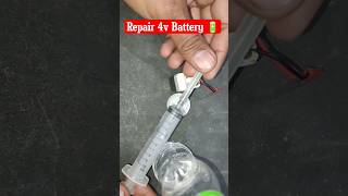 Repair 4v Battery at home #shortvideo #technicalankur #energy #powerbank #repair4vbattery