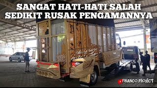 PENURUNAN TRUK NEW MANJA YANG SANGET HATI" KARENA SANGAT CEPER