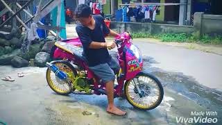 Honda beat 2010 modif jadi scoopy