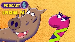 64 Zoo Lane Podcast:  The Story of Esmeralda the Snake and Herbert the Warthog 🐍🐗 | S01EP24