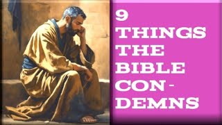 9 Things the Bible Condemns: A Thought-Provoking Reflection on Daily Habits#viralvideo #Yb-777