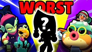 Who Are The WORST Brawlers In Every Rarity?