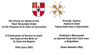 A celebration of service to mark the Feast of the Birth of St John the Baptist