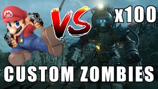 MARIO VS 100 PANZERS BLACK OPS 3 CUSTOM ZOMBIES