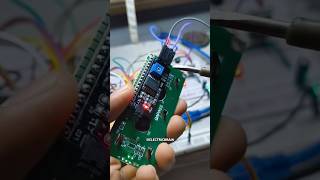 16x2 I2C Display Text Error #arduino #engineering #project #electronic #diploma #display #ytshorts