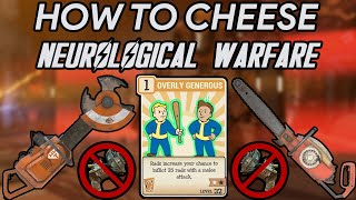 **PATCHED JULY 23 2024** How to cheese Neurological Warfare in Fallout 76 without a Gamma Gun