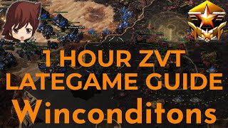 1 Hour Grandmaster ZvT - Beating LATEGAME Terran as Zerg - Identifying WINCONDITONS - Starcraft 2