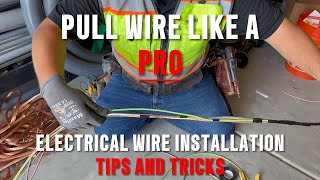 Electrical Wire Installation Made EASY! | AMAZING Wire Pulling Head That WON'T FALL OFF