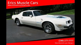 1974 TRANS AM SD FOR SALE AT ERIC'S MUSCLE CARS