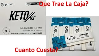 Que Trae Y Cuanto Cuesta Una Caja Keto De Pruvit |UNBOXING