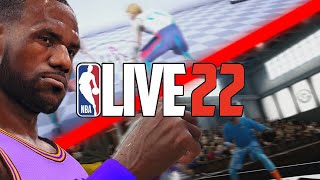 NBA LIVE 22: EA COULD USE DEEP MACHINE LEARNING! NEW GAMEPLAY & ANIMATIONS?