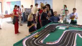 Slot Cars At The Xmas Fair 2008