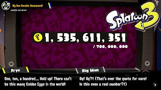 BIG RUN: Grand Splatlands Bowl RESULTS | Splatoon 3