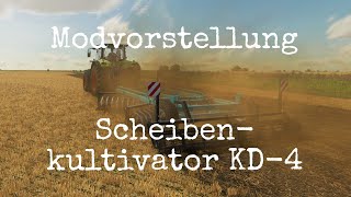 LS22 Mods (Ps4) Scheibenkultivator KD-4 Modvorstellung  (Ps4,Ps5,Xbs,Xb1,PC/Mac)