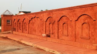 Laterite/Jambha Front Side Compound Wall Design / #Short