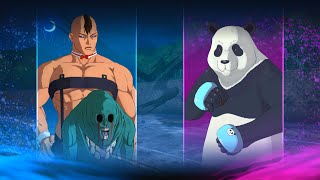 Eso & Kechizu vs Panda - Jujutsu Kaisen: Cursed Clash