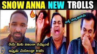 Snow anna new trolls // manchuvishnu comedy trolls latest trolls