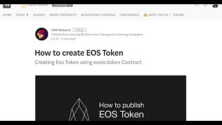 EOS Study Group: Session 4