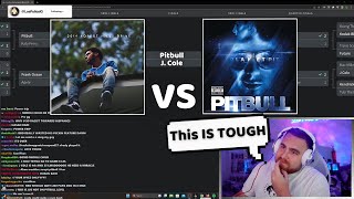 LosPollosTv 2010's Aux Battle! J. COLE vs PITBULL (FINAL ROUND)