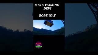 Mata Vaishno Devi rope way #shorts #shorts2022 #shortsfeed #youthwinindia  #matavaishnodevimandir