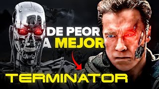 🔥SAGA TERMINATOR: De PEOR a MEJOR Pelicula | Tecnología y Acción