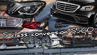 W222 Mercedes S CLASS BODY KIT S560 Look Face Lift | Complete Conversion