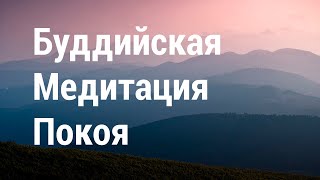 Медитация Покоя 🌷 Буддистская Медитация Покоя ✨ Михаил Гинзбург