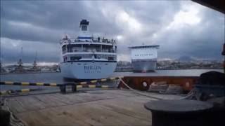 "BERLIN" ARRIVAL AT HERAKLION PORT.