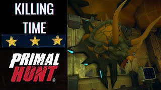 Killing Time Mission 3 Stars Primal Hunt Quest 2 ( Kill a Triceratops)