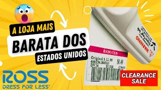 Tour completo pela Ross nos Estados Unidos com peças por 50 centavos