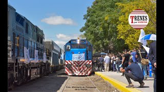 Compacto de noticias Nº 204: Luego de 3 décadas de ausencia, el tren de pasajeros volvió a Mendoza.