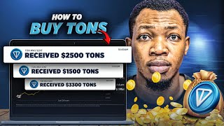 How To Buy TonCoin Fast || Buy Ton For GasFees || TonKeeper Guide