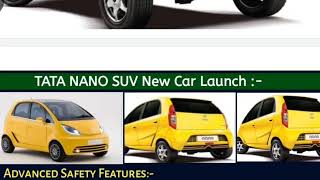 tata nano new car launch 2024